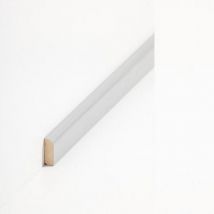 Vorsatzleisten 'Graz' (Massivholz lackiert / 822.42) - hellgrau