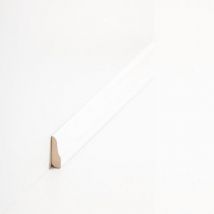 Vorsatzleisten "Salzburg" (Massivholz lackiert / 826.31) - weiß