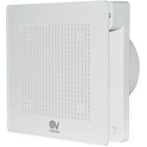 Vortice - Evo - Extractor intermitente de diseño y bajo consumo silencioso Blanco - Hygro/Temporised - Ø120