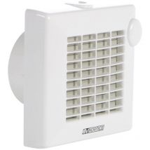 PUNTO - Extractor helicoidal universal 230VAC 335 m³/h - Ø150 - Volets/Hygro/Tempo