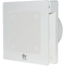 Vortice - Evo - Intermittierender Design- und geräuscharmer Niedrigenergie-Extraktor Weiß - Hygro/Tempora - Ø100