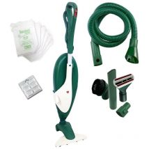Vorwerk Folletto - vk 136 rigenerato + sacchetti e profumi + accessori
