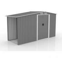 Concept-usine - vosges - Abri de jardin 4.38m2 avec abri bûches