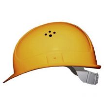 4-Punkt-Schutzhelm orange