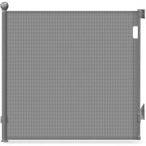 Vounot - Barrera Seguridad Niños Escalera 180x96 cm Puerta Seguridad Bebé Extensible Gris