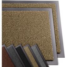 2er-Set Rutschfest Fußmatte Schmutzfangmatte, Läufer Flur dünn Beige 40x60cm - Vounot