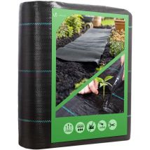 Vounot Unkrautvlies Für Garten 1x10m, Gartenvlies Wasserdurchlässig 100g/m²