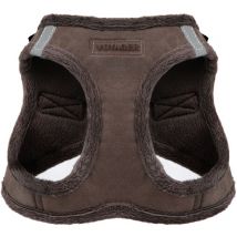 Best Pet Supplies - Voyager Step-In Plüsch-Hundegeschirr by Step-In-Westengeschirr für kleine und mittelgroße Hunde, Weicher Plüsch, Schokolader,
