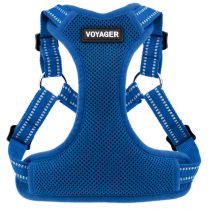Best Pet Supplies - Voyager Verstellbares Hundegeschirr Mit Reflektorstreifen By Strapazierfähige Ganzkörperweste Ohne Zugkraft Mit Leinen-d-ring, 