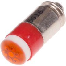 Voyant à led Rouge, 12V c.c. ( Prix pour 1 )