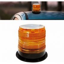 Voyant d'avertissement de gyrophare à led clignotant stroboscopique voyant d'avertissement magnétique orange clignotant pour remorque de voiture
