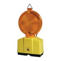 NOW - Voyant de chantier rouge, émission lumineuse double face maintenant (Par 10)