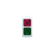 Voyant De Sign. Double Rouge/vert Blanc Gewiss Gw10629