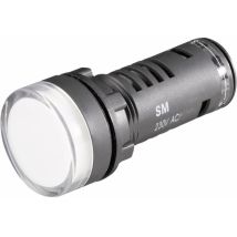 58602415 Luce Di Segnalazione A Led Bianco 24 V/dc, 24 V/ac - Barthelme