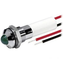 Voyant de signalisation LED CML 19040351/6 vert 24 V/DC 1 pc(s)