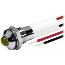 Voyant de signalisation led CML 19040352/6 jaune 24 v/dc 1 pc(s)