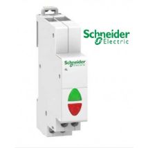 Voyant lumineux double - vert et rouge - 110 à 230 vca - Acti9 - iIL- A9E18325 Schneider