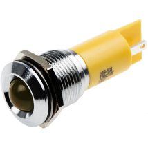 Voyant led lumineux Jaune Rs Pro dia. 16mm ( Prix pour 1 )