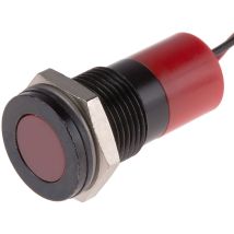 Voyant led lumineux Rouge Rs Pro dia. 14mm, 220V c.a., IP67 ( Prix pour 1 )