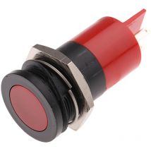 Voyant led lumineux Rouge Rs Pro dia. 22mm, 12V ( Prix pour 1 )