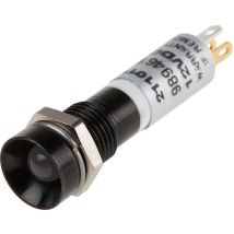 Voyant led lumineux Rs Pro dia. 8mm, 12V c.c. ( Prix pour 1 )