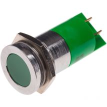Voyant led lumineux Vert Rs Pro dia. 22mm ( Prix pour 1 )
