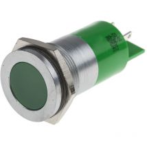 Voyant led lumineux Vert Rs Pro dia. 22mm ( Prix pour 1 )