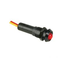 Velleman - 12VBFR 124010 - Luz led de señalización (12 v, abs, luz intermitente), color rojo