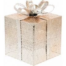 Vpm Champ-Geschenkbox. 3AA 20x20xH25cm Weihnachtslichter