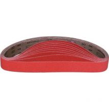 Schleifband Xk870t Länge 520 Mm Breite 6 Mm Körnung 80 Für Stahl / Titan / Ne Keramikkorn