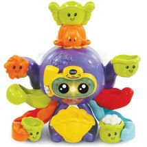 Jouet de Bain interactif Vtech Baby Polo, Mon Poulpe Rigolo - Multicolore - Pour Bébé de 1 a 5 ans
