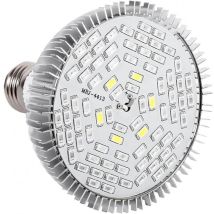 Vtizikl Lampe Led E27 À Spectre Complet Pour Culture De Plantes, Éclairage Horticole Pour Jardin, 78 Led, 50 W