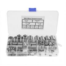 Vtizikl Lot De 80 Inserts Filetés Hélicoïdaux En Acier Inoxydable Ss304, M3-m14