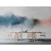 Papier peint panoramique idéal pour chambre Tapisserie panoramique multicolore originale Papier peint panoramique abstrait pour bureau