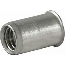 Nietmutttern (Blindnietmuttern) Rundschaft Universal für ø M6 mm Edelstahl - VVG
