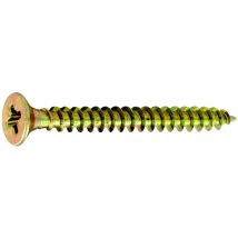 Vis agglo à tête fraisée Pozidriv abi 4x45, 19 pièces.