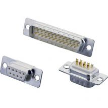 105-09-2-3-0 Embase sub-d femelle 180 ° Nombre de pôles: 9 fût à souder 1 pc(s) R217751 - W&p Products