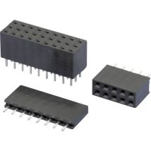 W & P Products Buchsenleiste (Standard) Anzahl Reihen: 1 Polzahl je Reihe: 8 157-08-1-00 1 St.