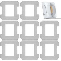 ZVD - W1 8 Pack Washable Microfiber Cleaning Cloths W1 Pro Accessory Kit for Ecovacs Winbot W1 W1 Pro Series Window Robot Vacuum Cleaner