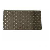 Aufmerksamkeitsstreifen Metall Waccess Wattelez 420x825 mm - Aluminium roh - 630155