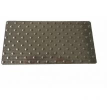 Aufmerksamkeitsstreifen Metall Waccess Wattelez 420x825 mm - Aluminium Reiskorn - 630097