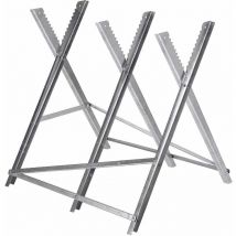 Boudech - wadah - Support en acier allié pour la coupe du bois et le bois de construction. Support pour la coupe de bois manuelle et à la