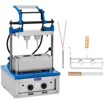 Royal Catering - Waffeleisen für Eiswaffeln 100 - 120 Waffeln/h 74 x 124 mm 2400 w