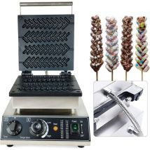 Gojoy - Waffeleisen Waffelgerät Waffle Maker Stiel Waffelmaschine Waffel am Stiel 1700W