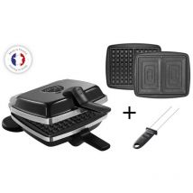 Lagrange - Waffelgemüse 2 platten 1000w schwarz 039426