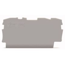 2000-1391 Piastra terminale e separatrice Grigio 100 pz. - Wago