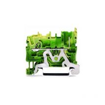 Wago - 2022-1207 Earth support terminal 1 conductor 2.5mm≤ green-yellow