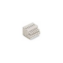 721-106/026-047 Gehäuse für Buchsenkontakte – 6 Pole – 100 % gegen Fehlstecken geschützt – 2,5 mm ≤ – Rastermaß: 5 mm - Wago