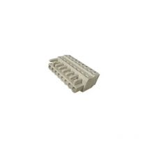Wago 721-108/008-047 Female cage clamp connector 2.5mm≤ pitch 5mm 8P light gray