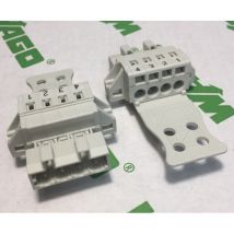 Wago - 721-604/019-044/033-000 - 4 pole male plug - 5mm pitch - 4 wires 2.5mm